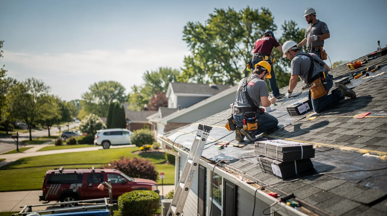 Roof Repair in Scott Air Force Base, IL around you